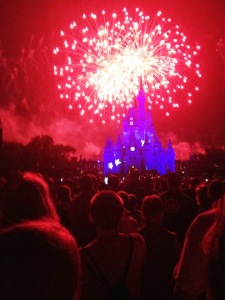 Magic Kingdom Fireworks 8.12.13